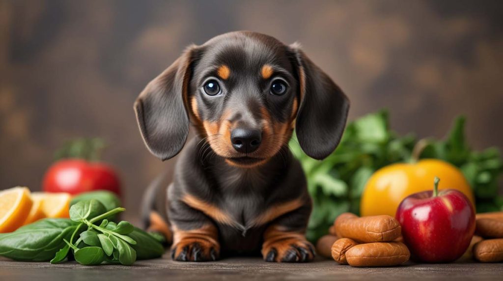 dachshund puppy feeding chart