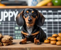 dachshund puppy feeding chart