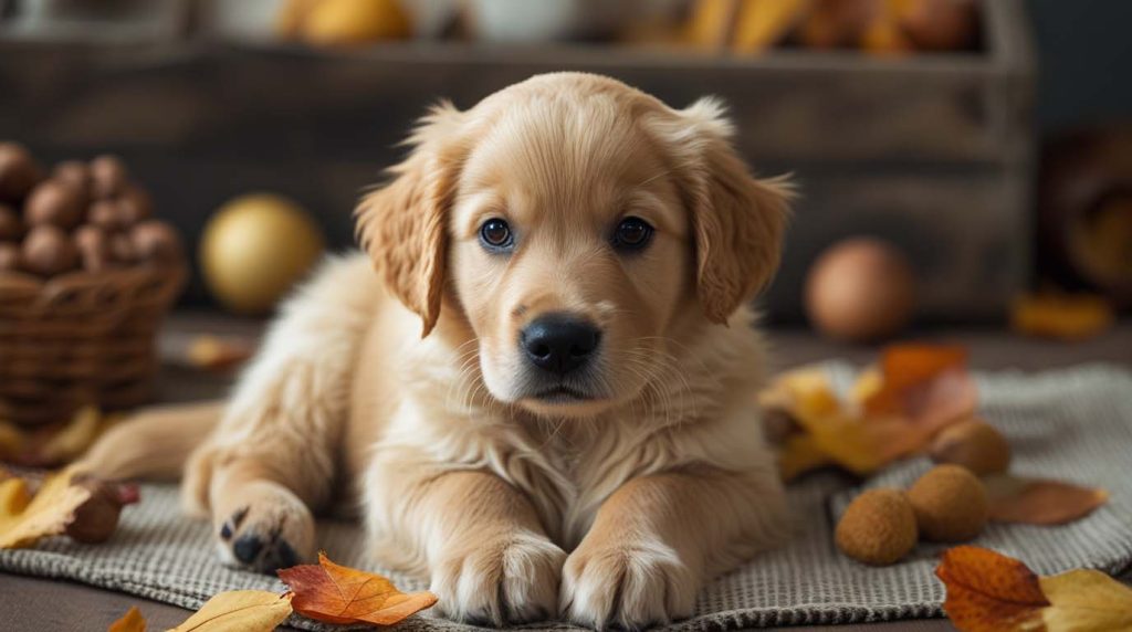 golden irish puppies