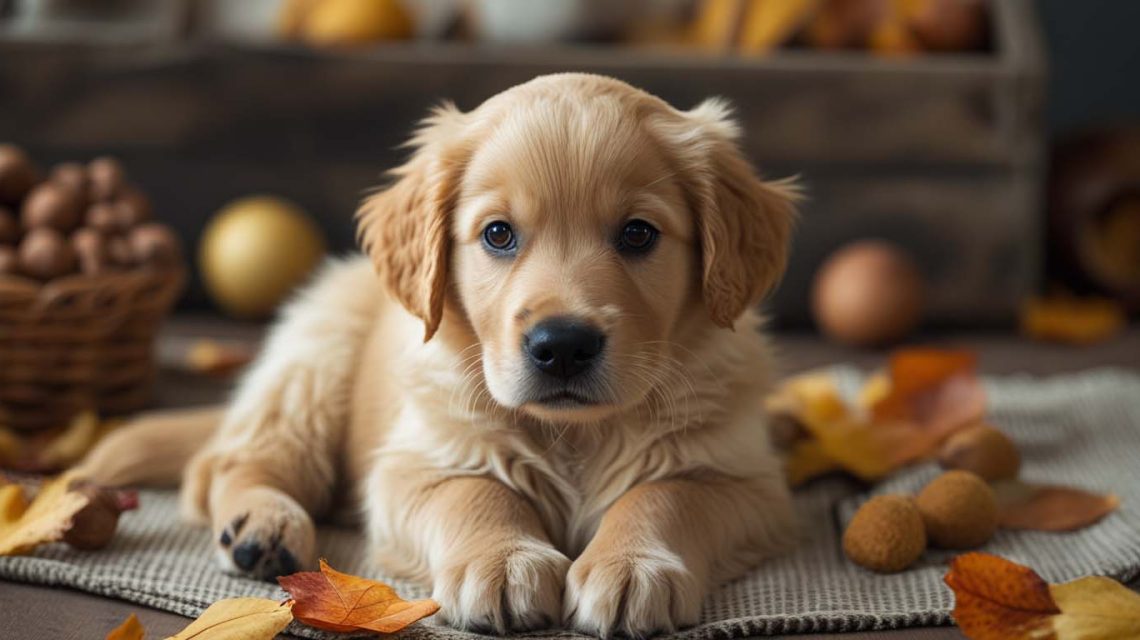golden irish puppies
