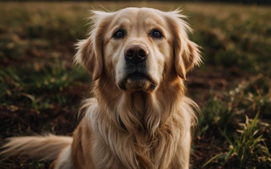 blond golden retrievers
