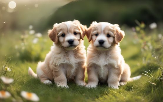 golden irish puppies