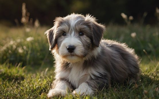 bearded collie pups