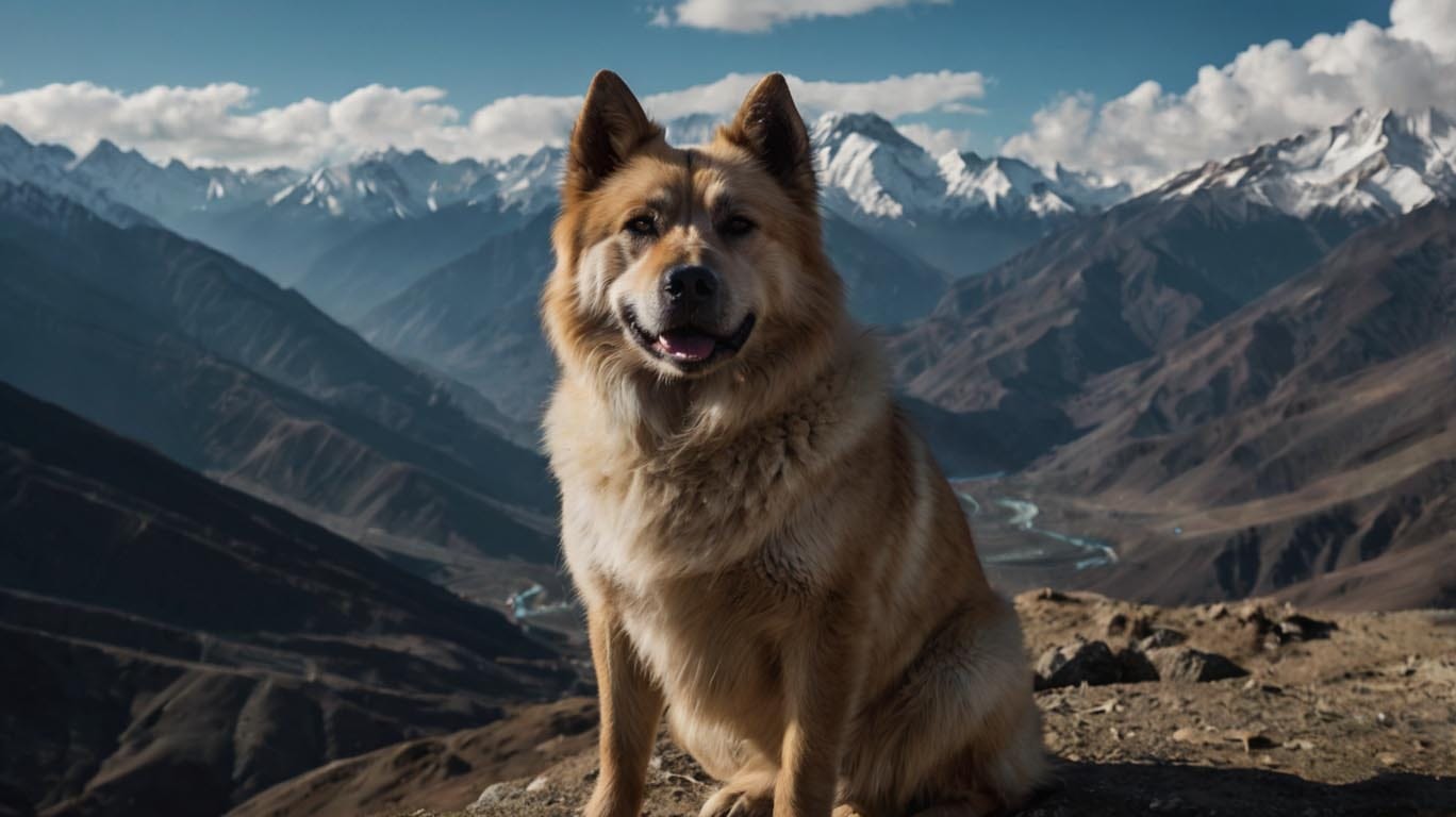 Himalayan Ridgeback Dog Himalayan Dog – A Loyal and Powerful Mountain Guardian