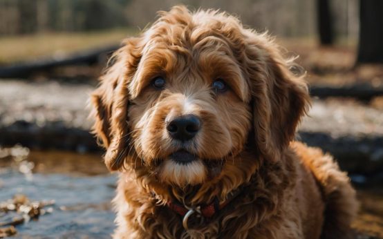 mini golden bernedoodle