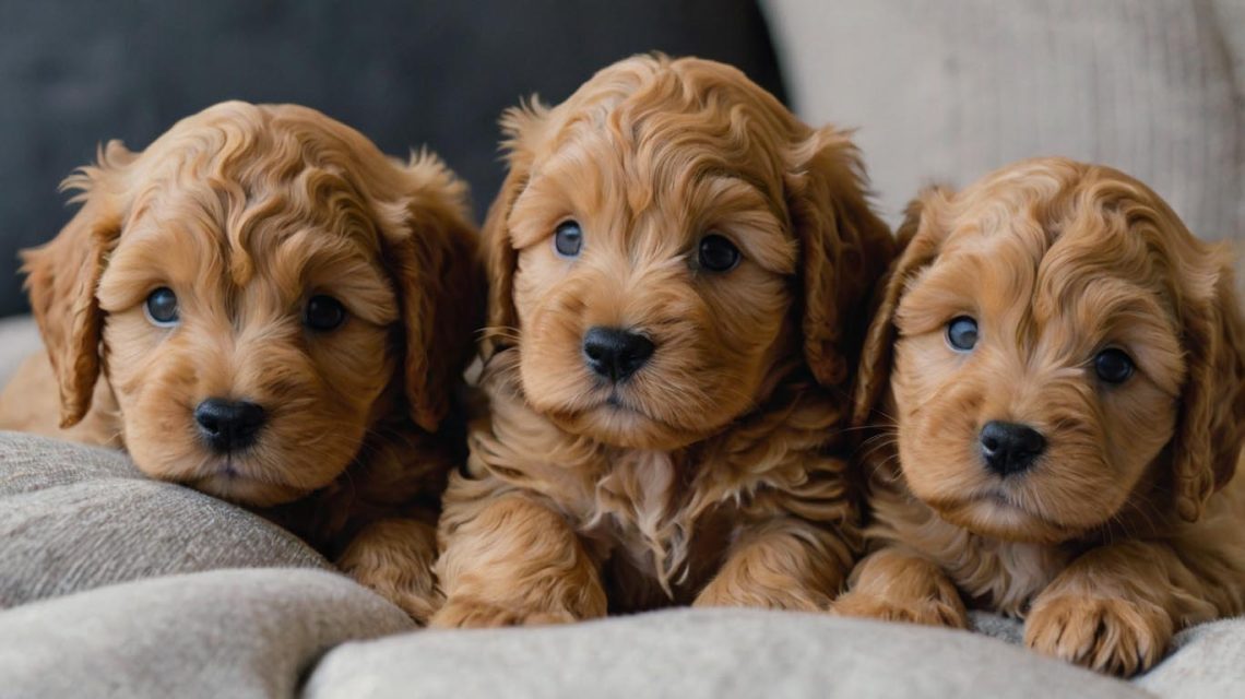 apricot cockapoo puppies