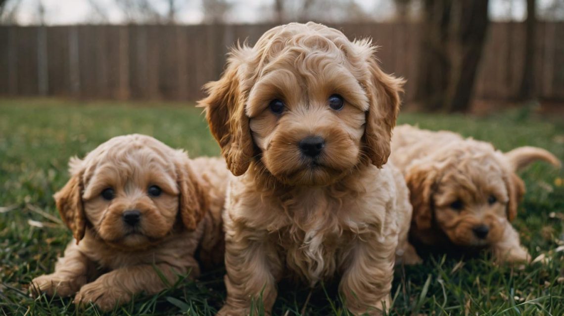 blonde cockapoo puppies