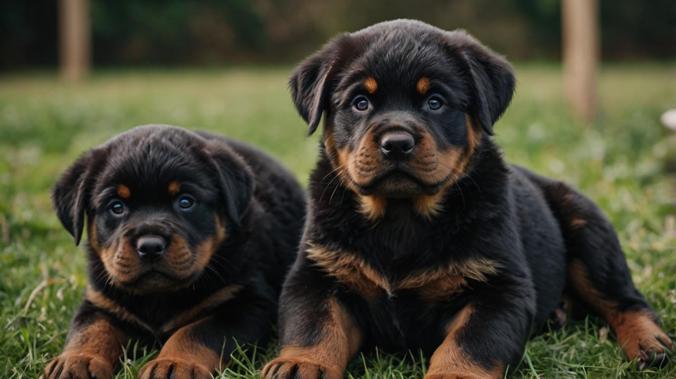 Big Rottweiler Puppies – Growth, Care & Training Tips