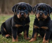 black rottweiler puppies