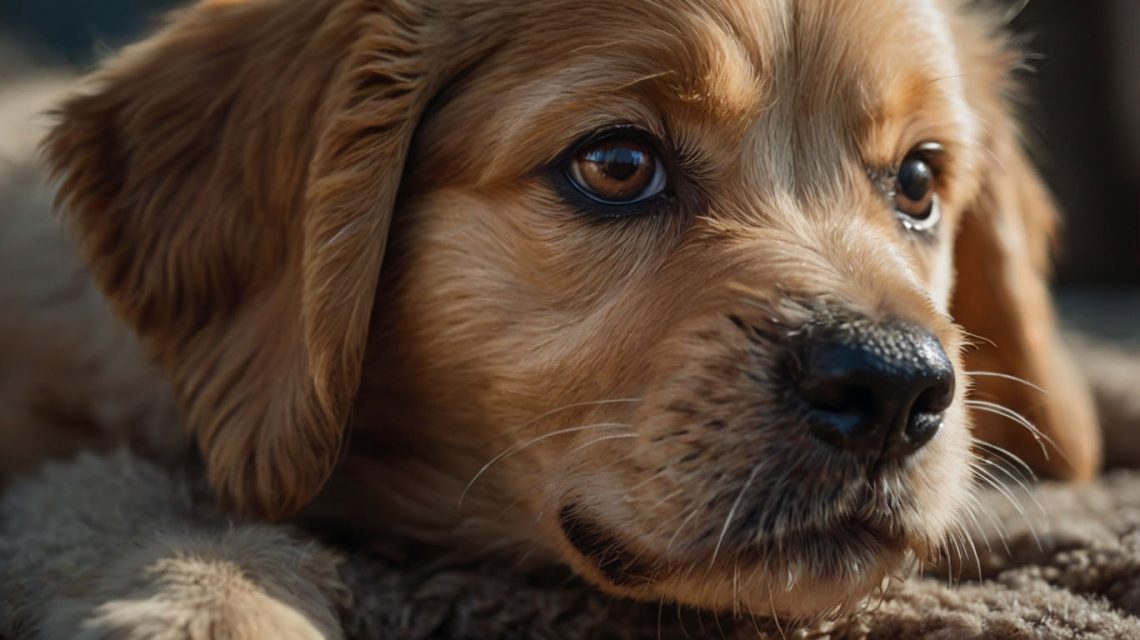 puppy anxiety symptoms