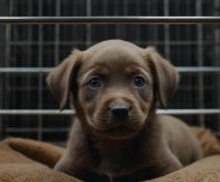 how to get puppy to be quiet in crate