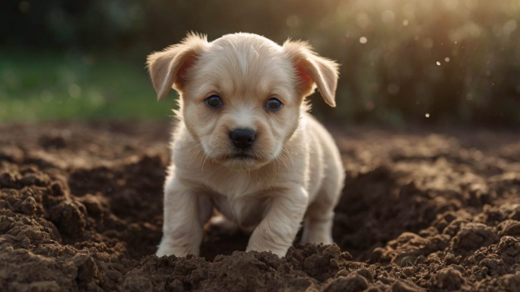 how to stop digging in puppies