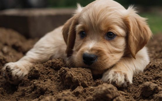 how to stop digging in puppies