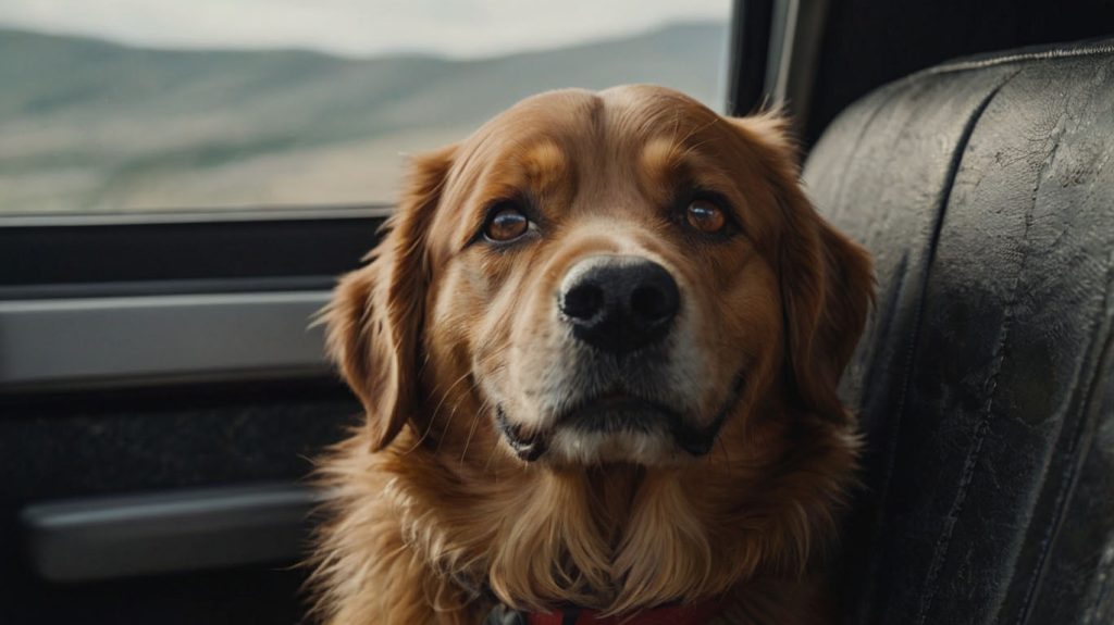 dog travel anxiety symptoms
