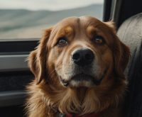 dog travel anxiety symptoms