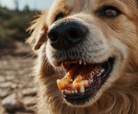 dogs gums dry and sticky