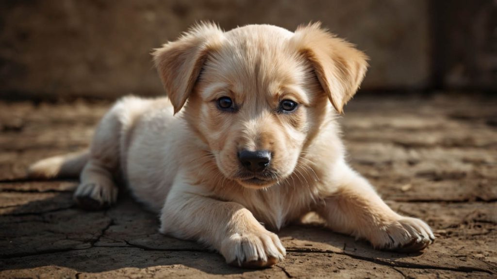 puppy dehydration symptoms