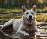 canine dehydration symptoms