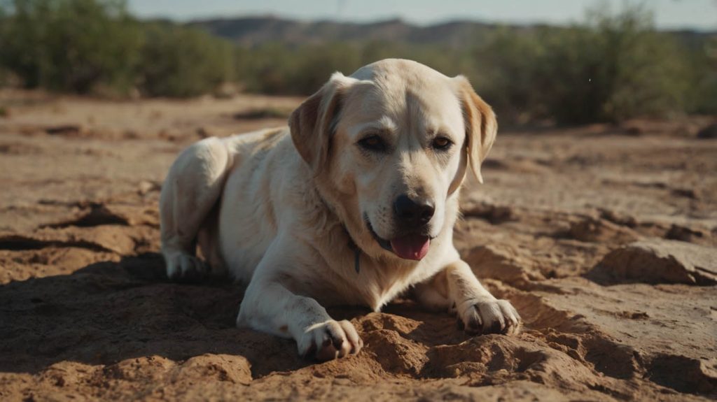 if a dog is dehydrated