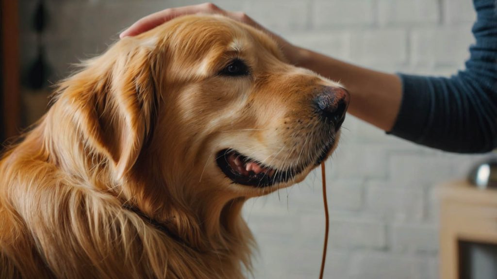 how to clean golden retriever ears at home