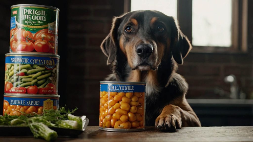 what canned vegetables are good for dogs