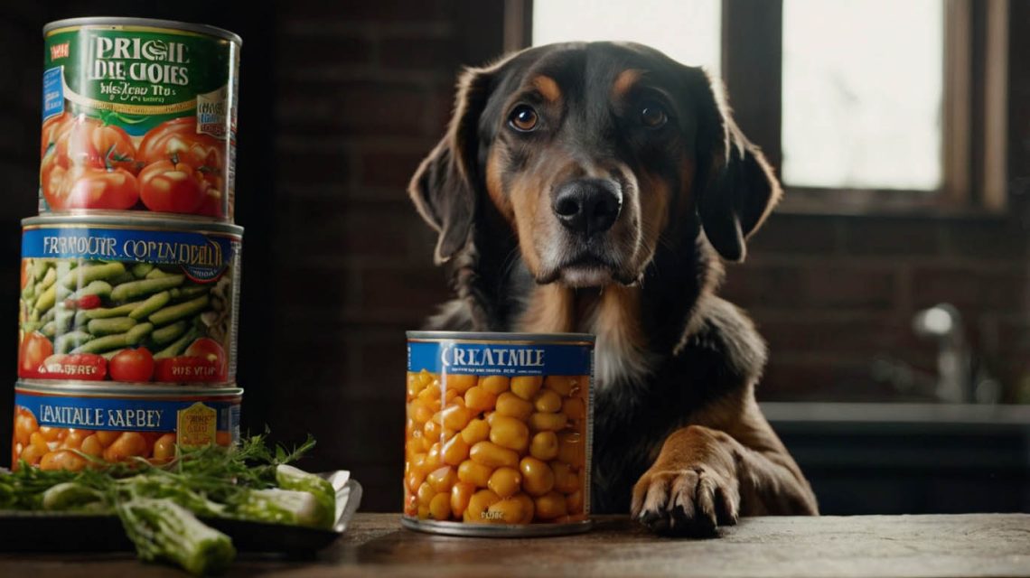what canned vegetables are good for dogs