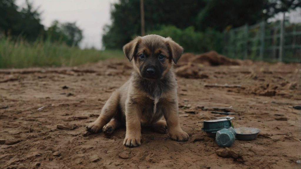 signs a puppy is dehydrated