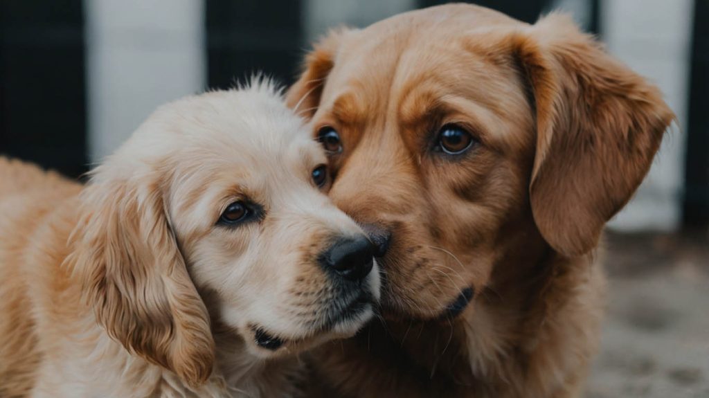 how to introduce a puppy to an older dog