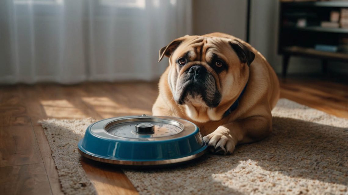 How to help an overweight dog lose weight
