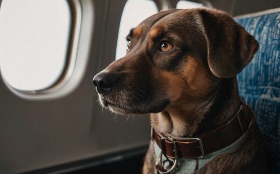 how to fly with your dog