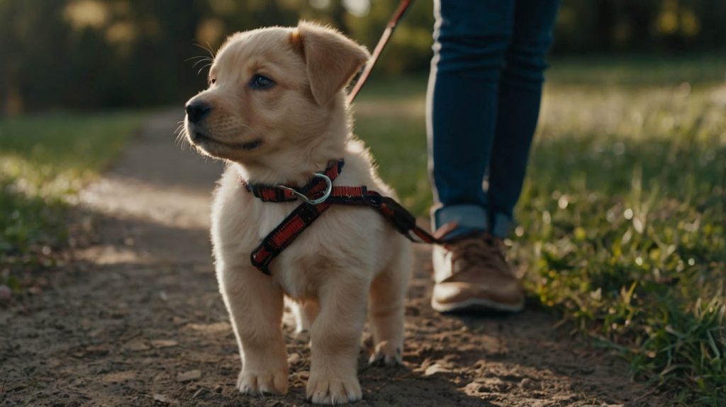 when to start leash training a puppy