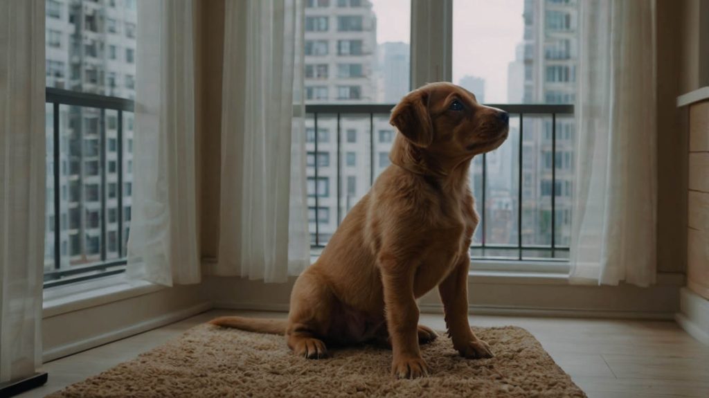 how to potty train a puppy in an apartment