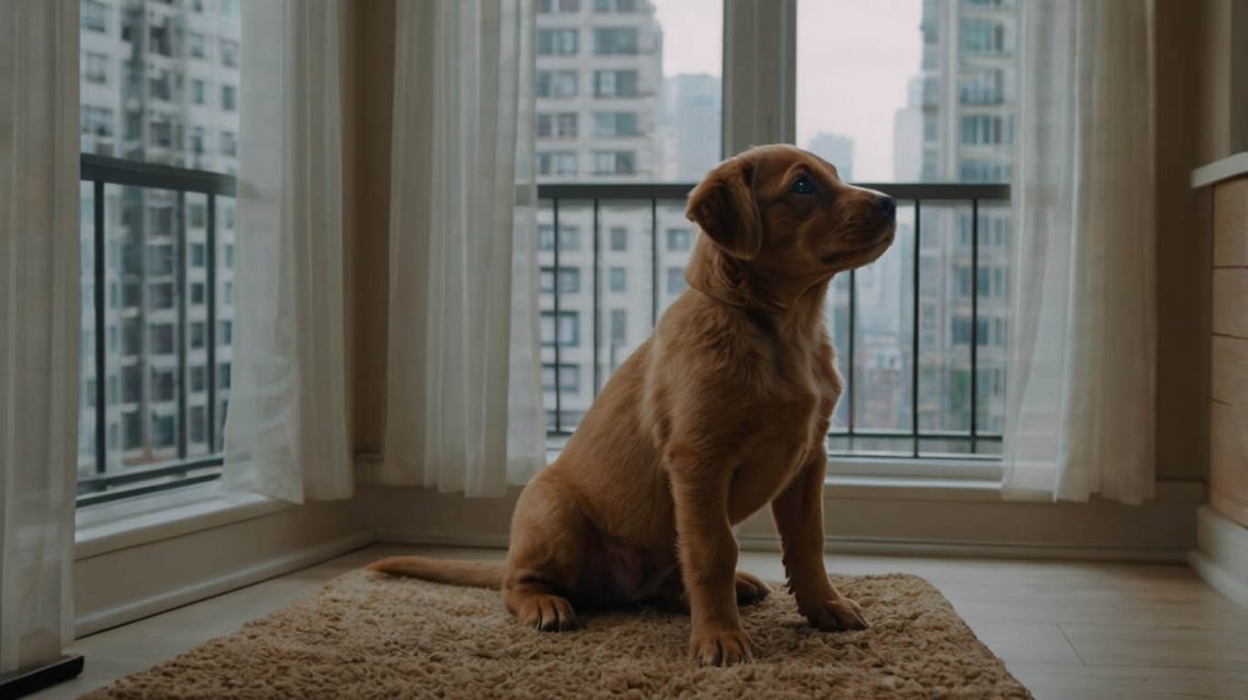 how to potty train a puppy in an apartment