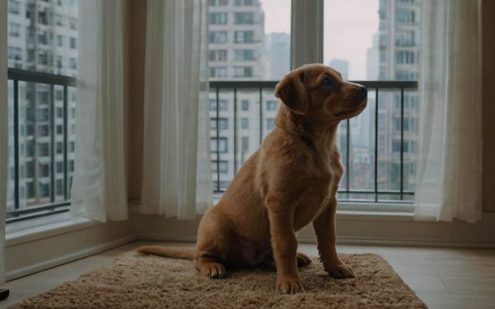 how to potty train a puppy in an apartment