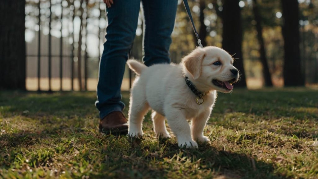 when to start leash training a puppy