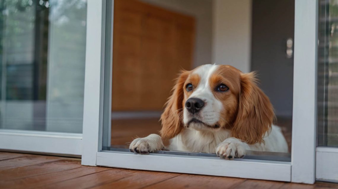 doggy door for a sliding door
