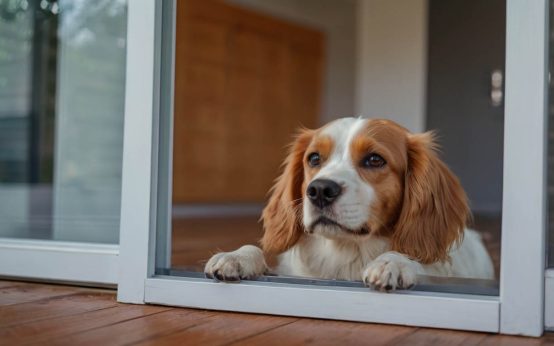 doggy door for a sliding door