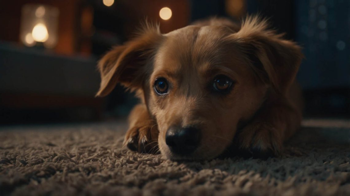 first night with a new dog