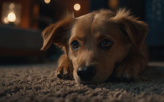 first night with a new dog