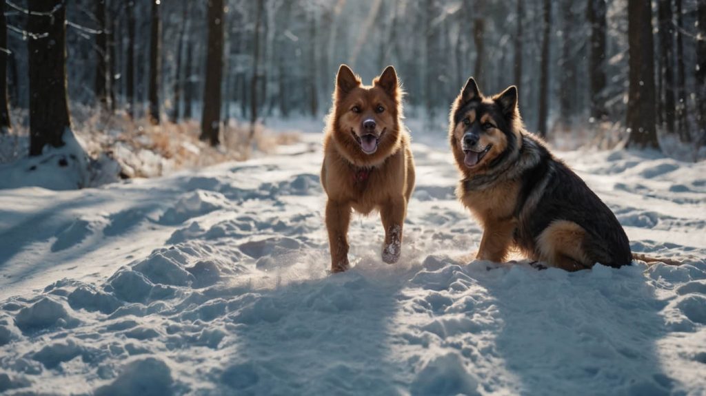 winter care for dogs