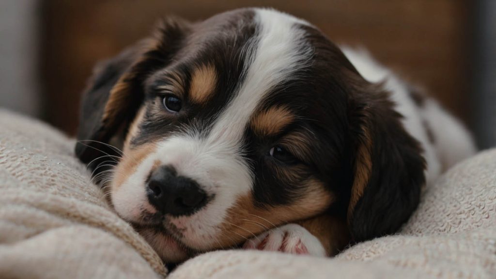 how many hours should a puppy sleep
