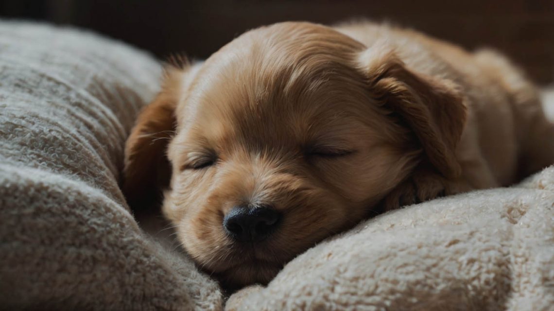 how many hours should a puppy sleep