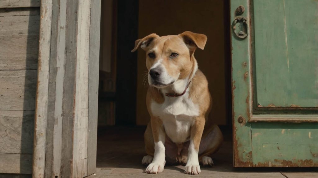 how to stop dog from barking at door