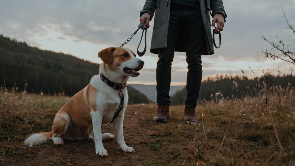 dog leash training tips