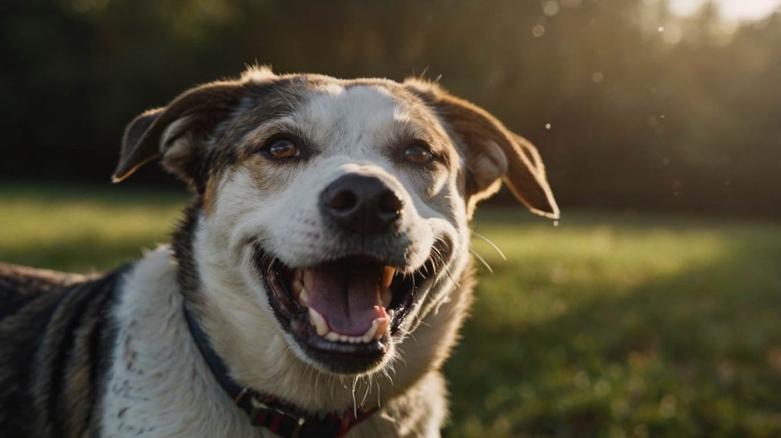 dog panting stress