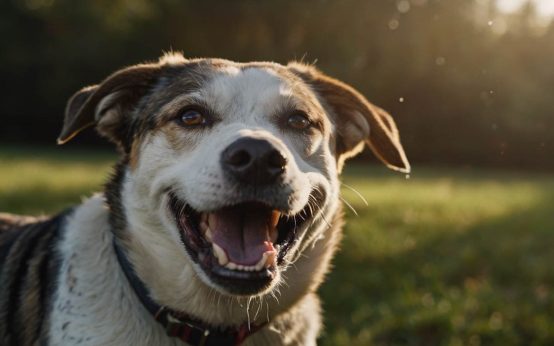 dog panting stress