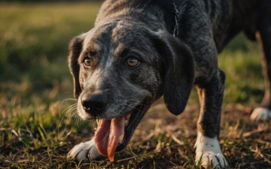 dog licking his paws constantly