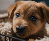 how to get puppy to stop crying in crate