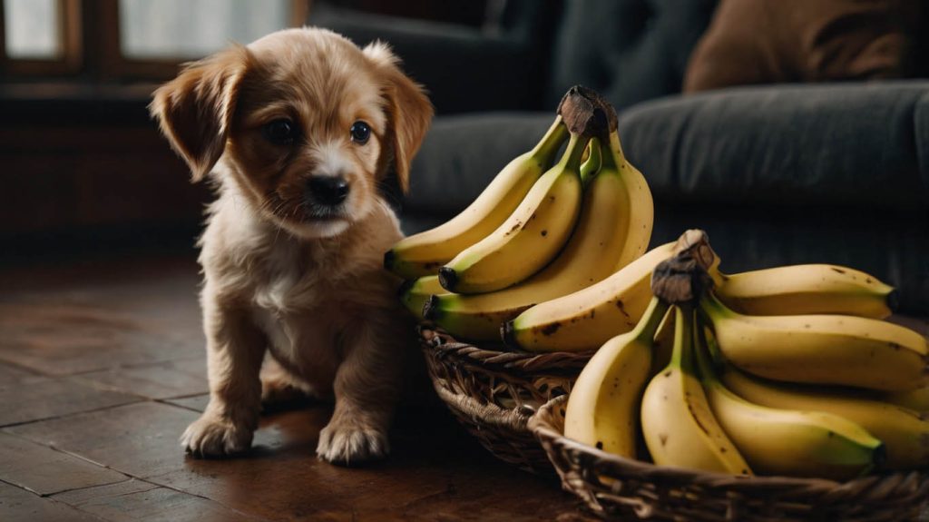 are bananas harmful for dogs