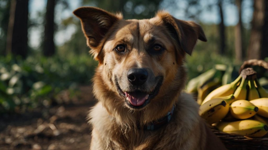 are bananas harmful for dogs